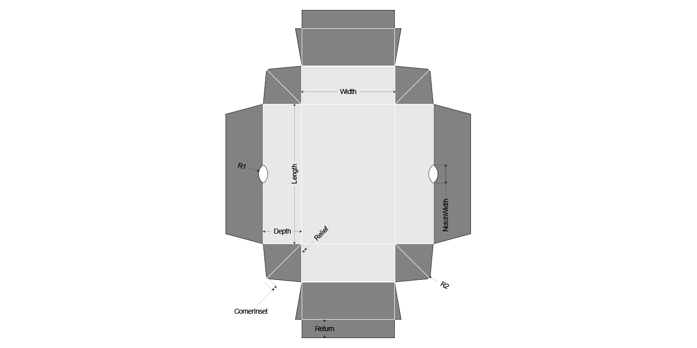 L022_Simplex Tray (Box220BA) - View 2